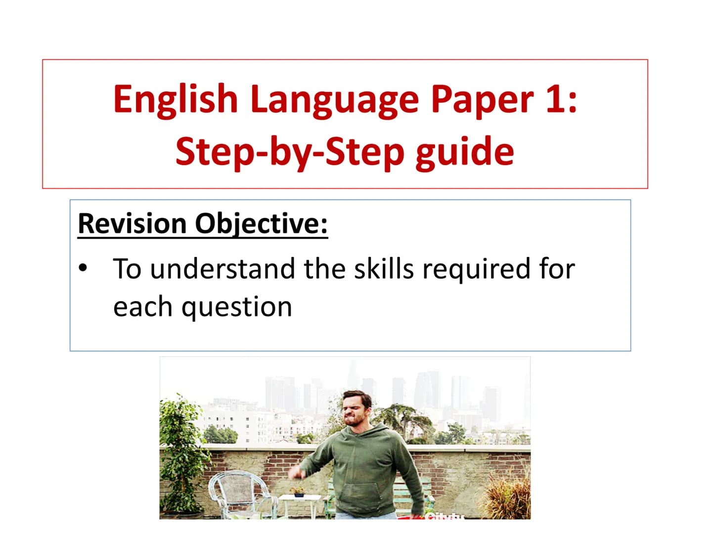 
<p>In order to excel in English Language Paper 1, it is crucial to have a thorough understanding of the skills required for each question. 
