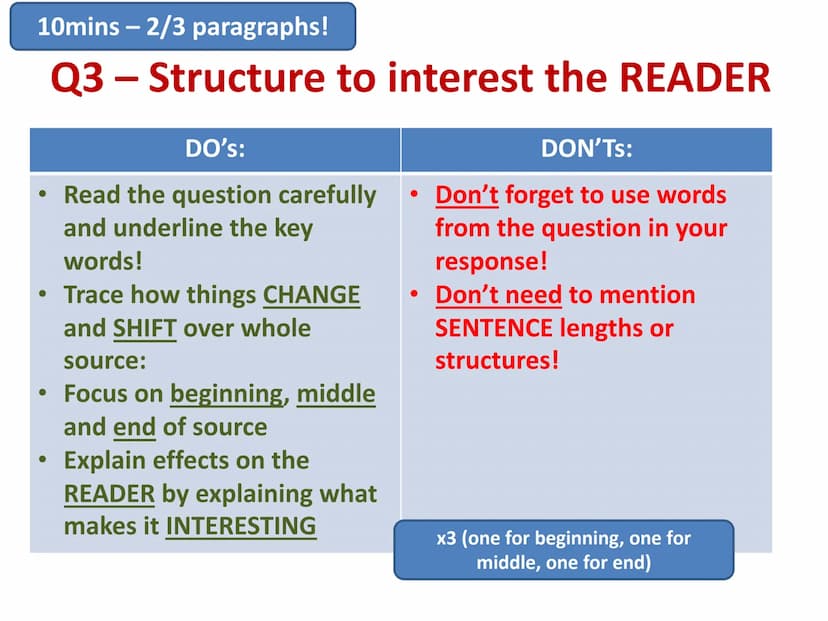 
<p>In order to excel in English Language Paper 1, it is crucial to have a thorough understanding of the skills required for each question. 