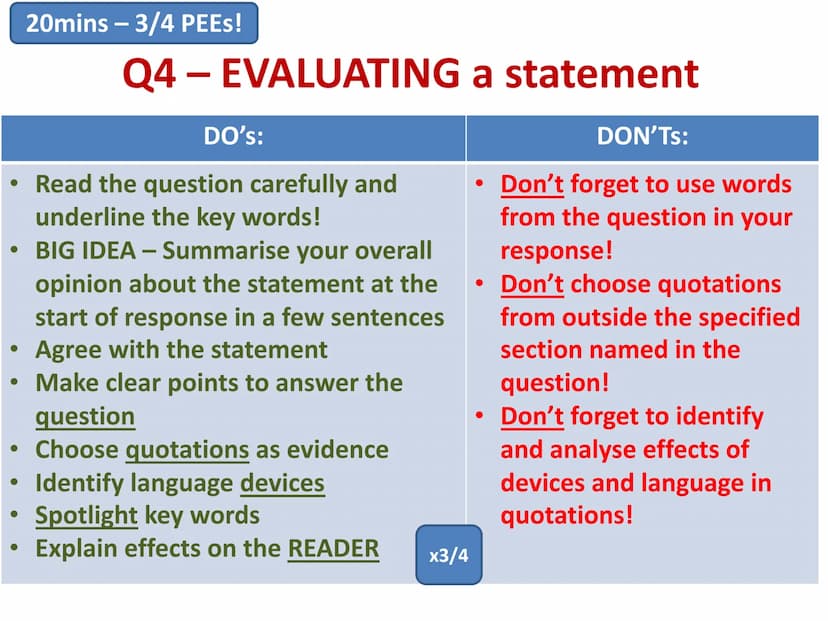 
<p>In order to excel in English Language Paper 1, it is crucial to have a thorough understanding of the skills required for each question. 