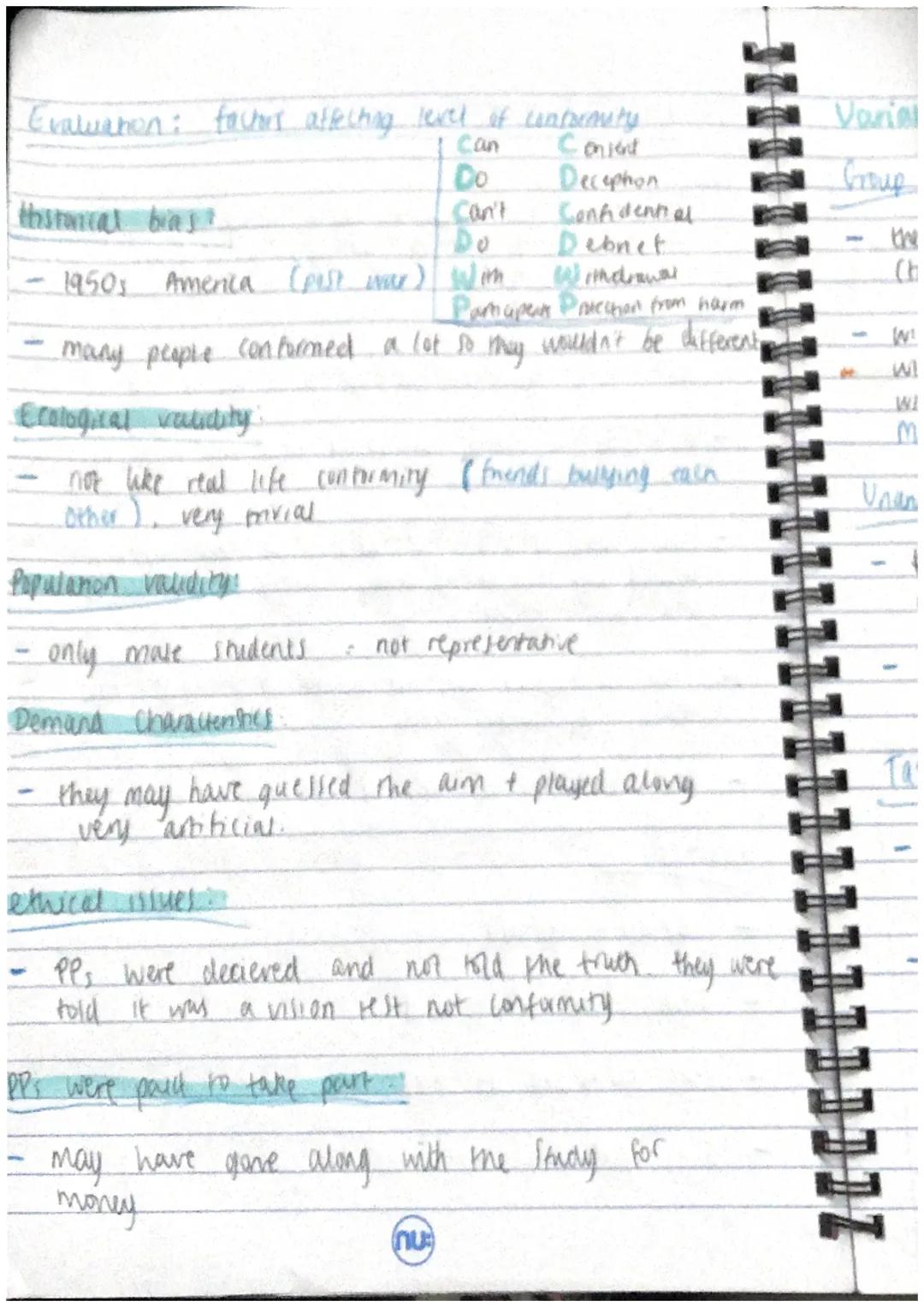 Conformity:
a change of behaviour or opinion to fit in with a group.
the change may be public or private..

out side your conforming but
You