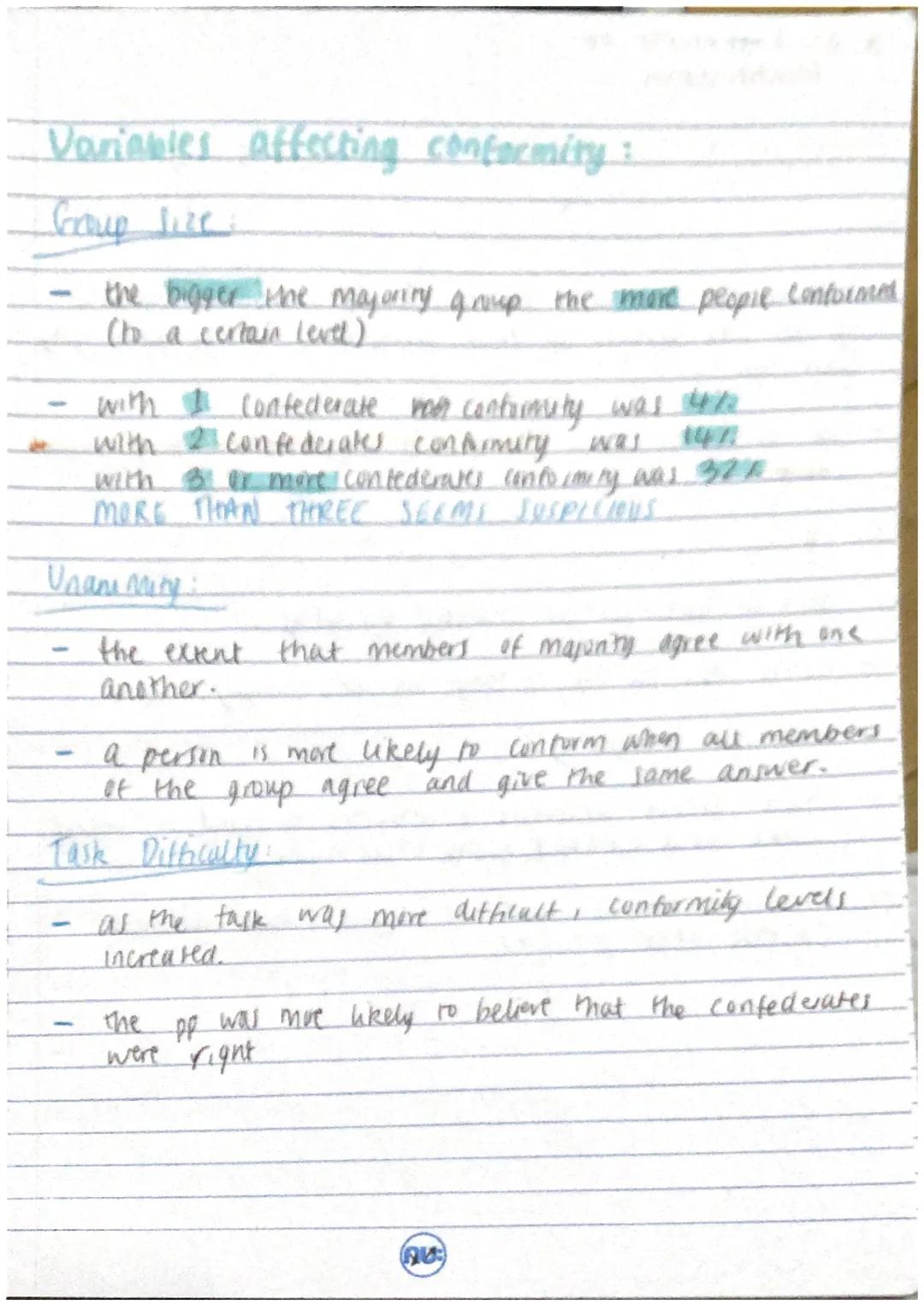 Conformity:
a change of behaviour or opinion to fit in with a group.
the change may be public or private..

out side your conforming but
You