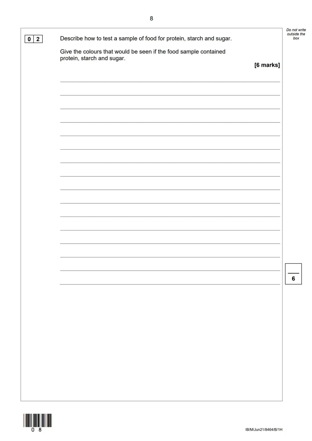 AQA
Please write clearly in block capitals.
Centre number
Surname
Forename(s)
Candidate signature
I declare this is my own work.
GCSE
COMBIN