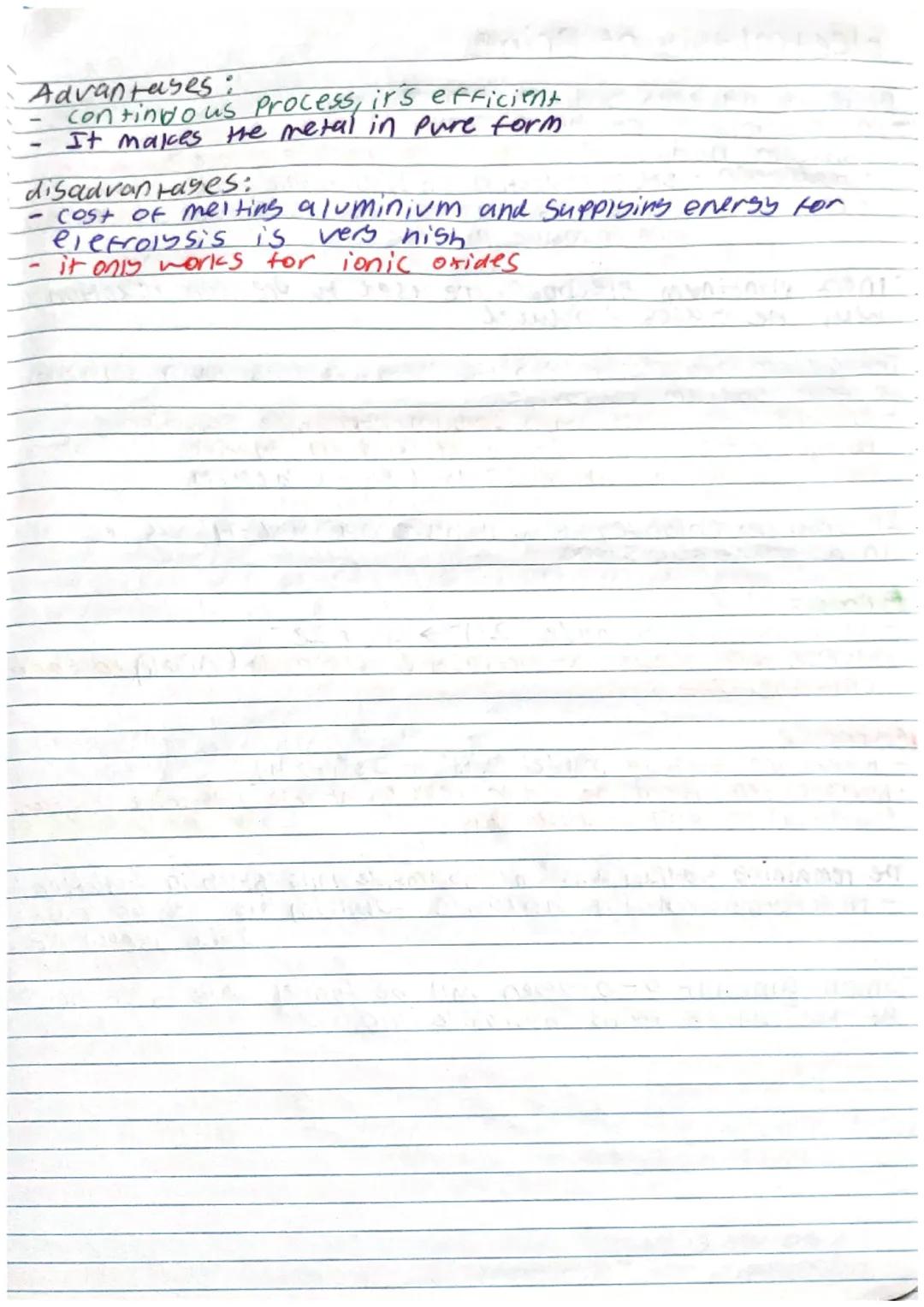 # Electrolysis
It's break down (decomposition) of compound
into simpler Substeinces.

Molten-liquid Stare
cation-Postive ion
Anion-negative 