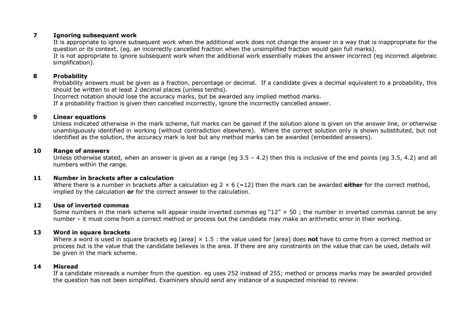 P Pearson
Edexcel
Mark Scheme (Results)
November 2020
Pearson Edexcel GCSE (9 - 1)
In Mathematics (1 MA1)
Higher (Non-Calculator) Paper 1H E