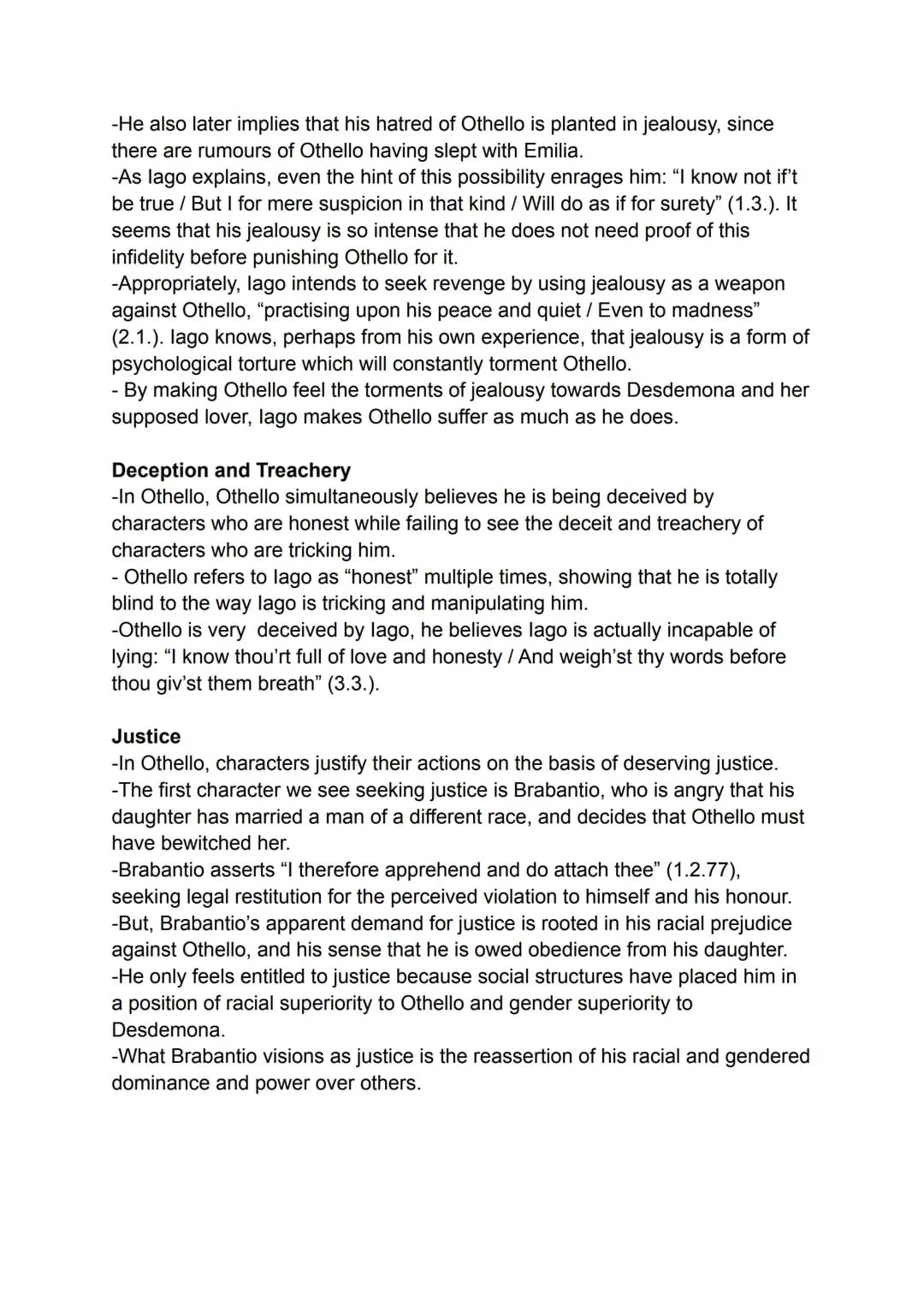 AQA Othello-Themes
Themes
Reality and Appearance Revenge and Jealmaty
Roce
The Incompatibility of Military Heroism & Love
-Before and above 