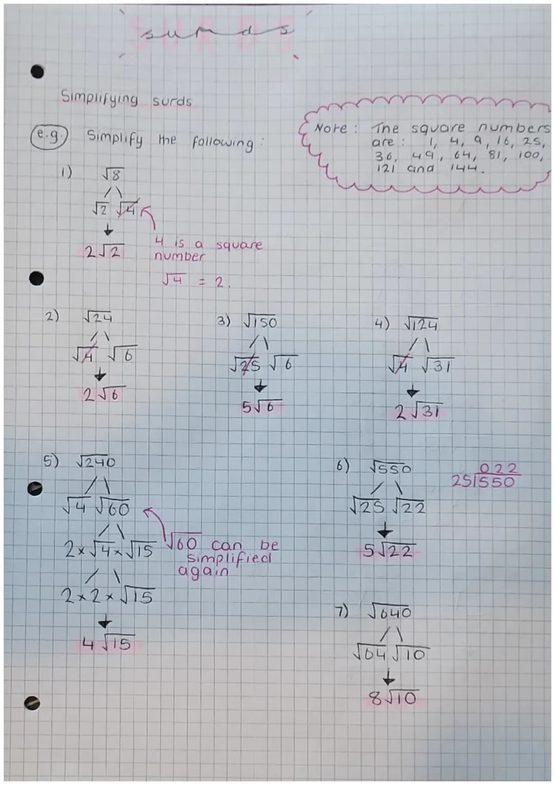 Learn How to Simplify Surds and Add or Subtract Them Easily