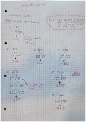 Know Surds - a complete note set thumbnail