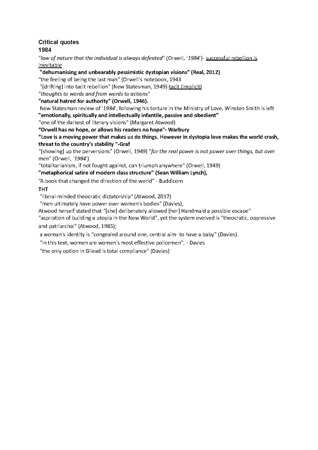 A-level English Lit- OCR