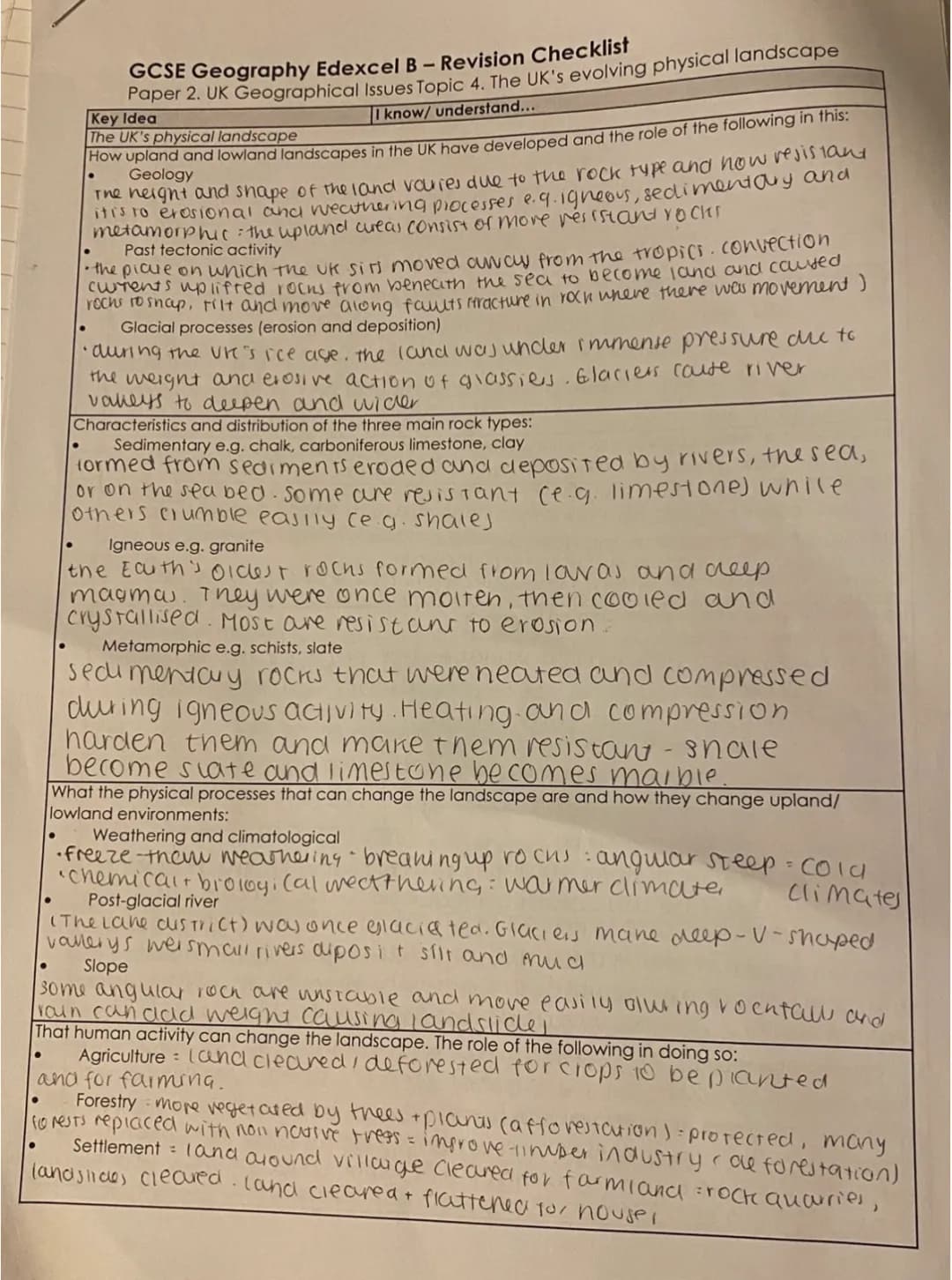 Upland vs Lowland in the UK: Geography GCSE Answers for Kids