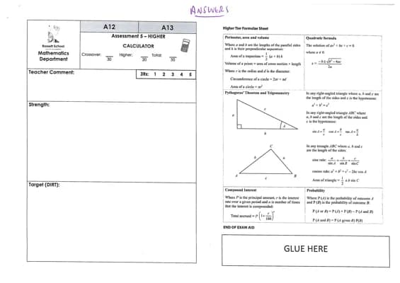 Know Simultaneous equations eot test thumbnail