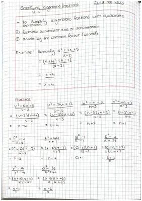 Know simplifying algerbraic fractions thumbnail