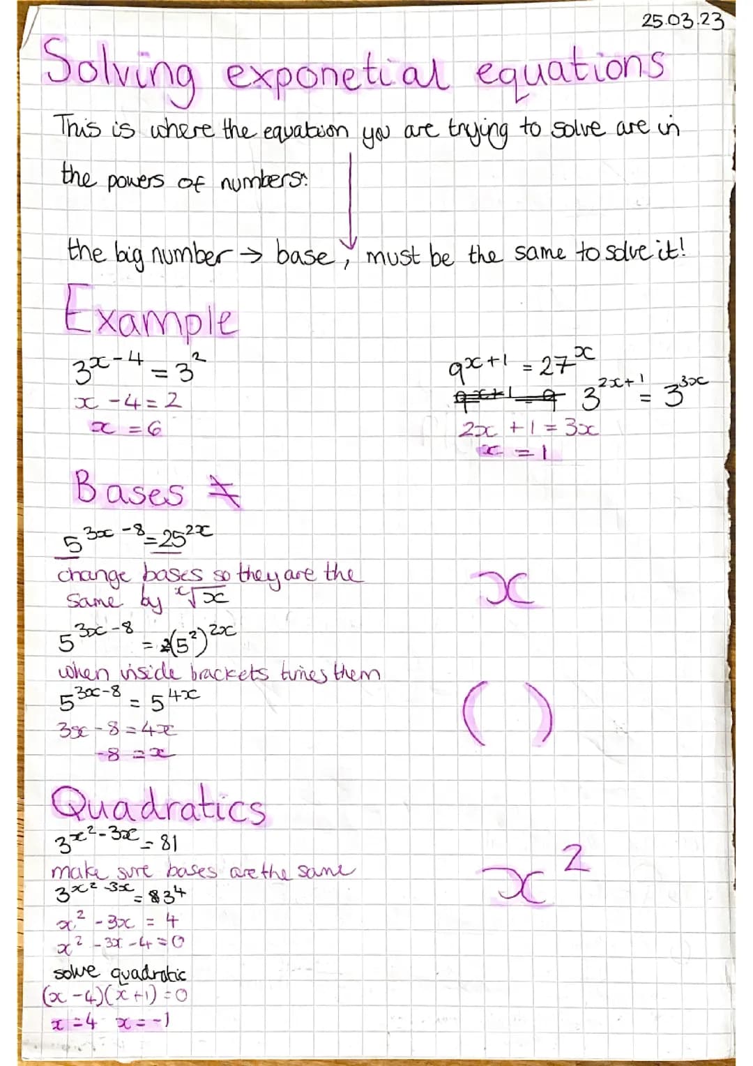 GCSE Maths Pearson Edexcel notes