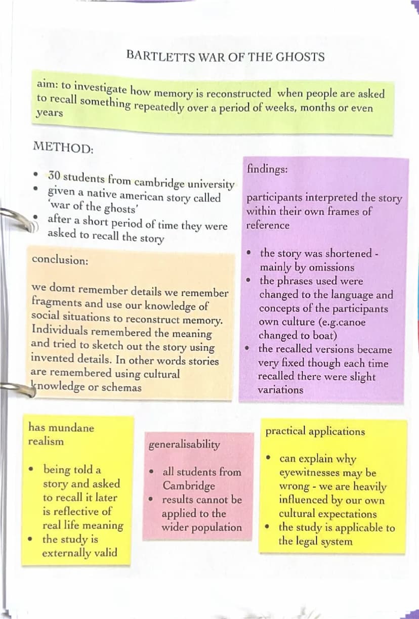 # Key terms

validity - the extent to which a study is measuring what it claims to be measuring (internal) or the extent to which findings c