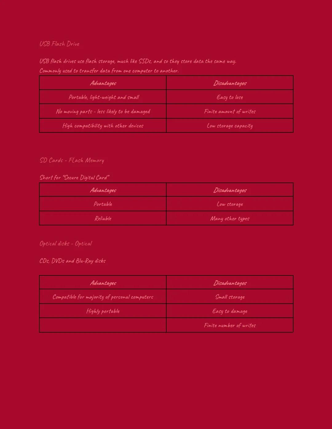 # Unit 1- Peripheral Devices & Media

Input and Output Devices

Peripheral devices - these are hardware devices that aren't required for the