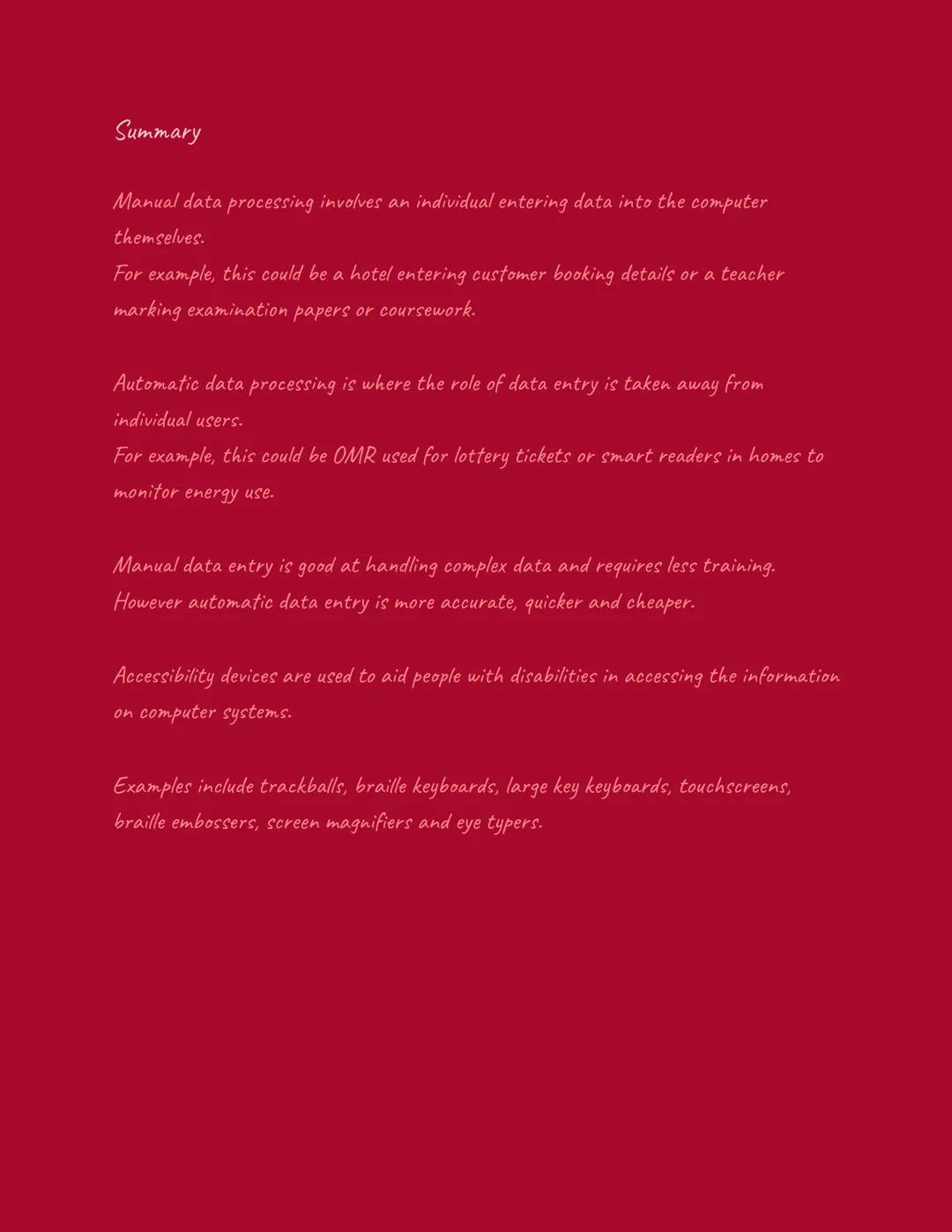 # Unit 1- Peripheral Devices & Media

Input and Output Devices

Peripheral devices - these are hardware devices that aren't required for the