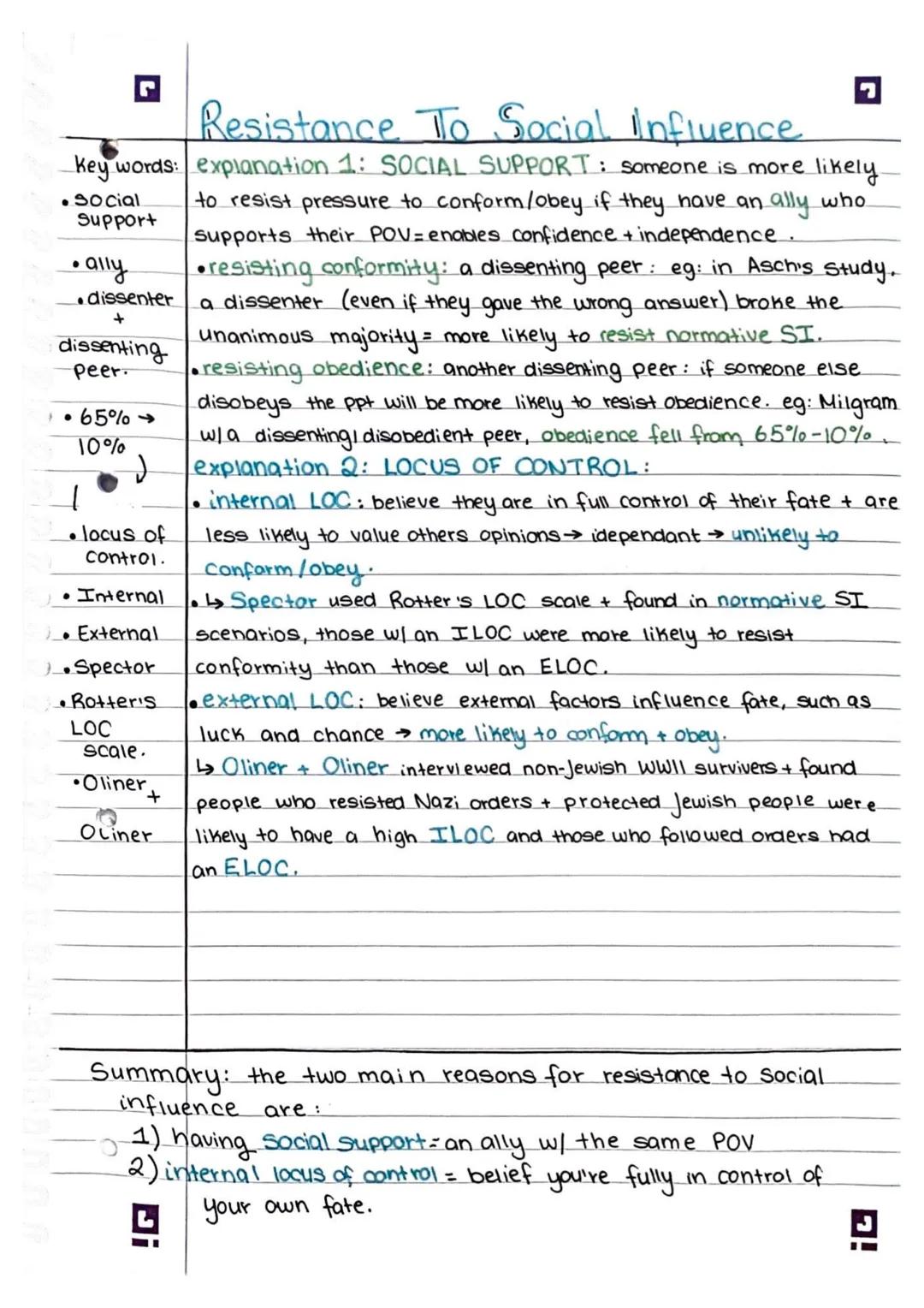 د

• Social
Support

•ally

• dissenter
+

dissenting
Peer.

1

65%→
10%

• locus of
control.

• Internal

• External

Spector

•Rotter's
LO