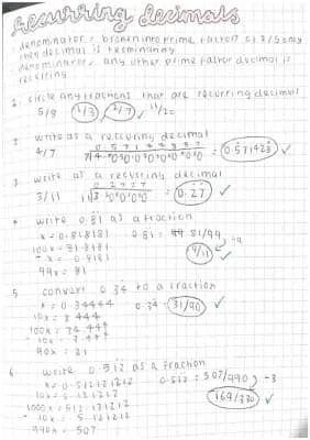 Know recurring decimals thumbnail