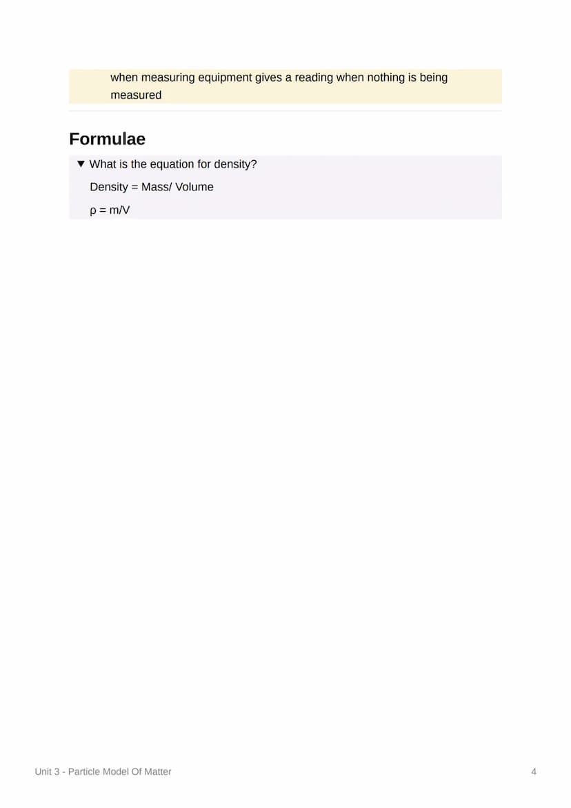 Unit 3 - Particle Model Of Matter
3.3.1 Changes of State and the Particle Model
▼ What are the properties of a solid?
particles are in a reg