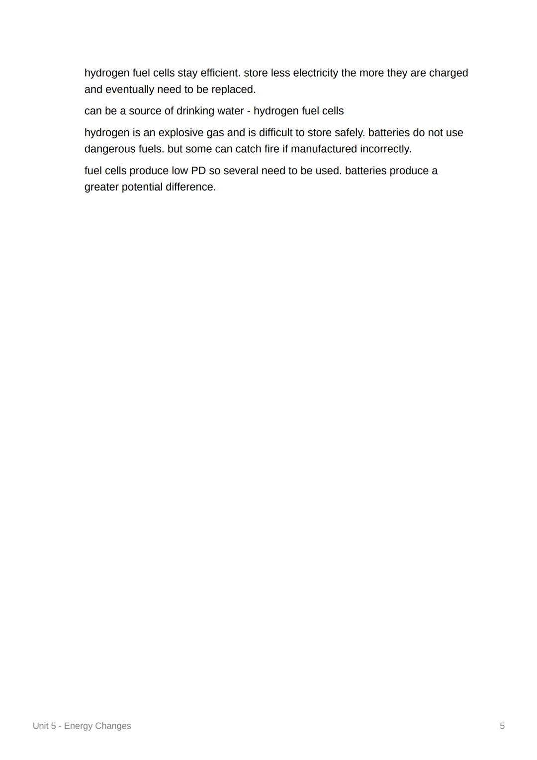Ĥ
Unit 5 - Energy Changes
4.5.1 Exothermic and Endothermic
Reactions
▼ Exothermic Reactions
▼ Definition
transfers energy to the surrounding