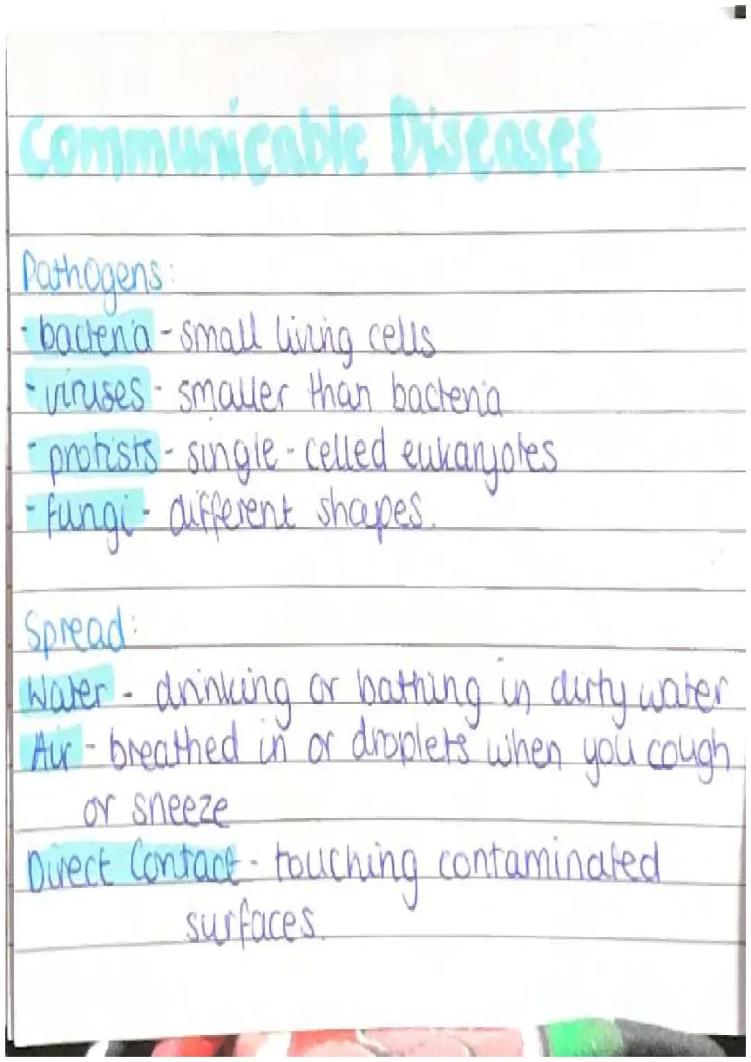 Easy GCSE Biology: Pathogens, Immune System & Pondweed Experiments