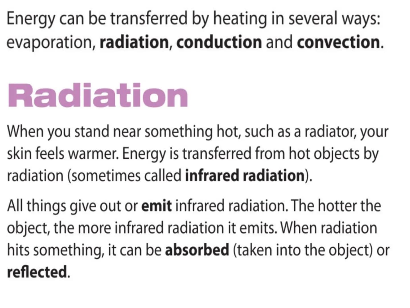 24/01/2021
2
c/w
8Kb Transferring Energy
LOS: To be able to: Describe how energy is transferred in
conduction, convection and radiation.
Exp