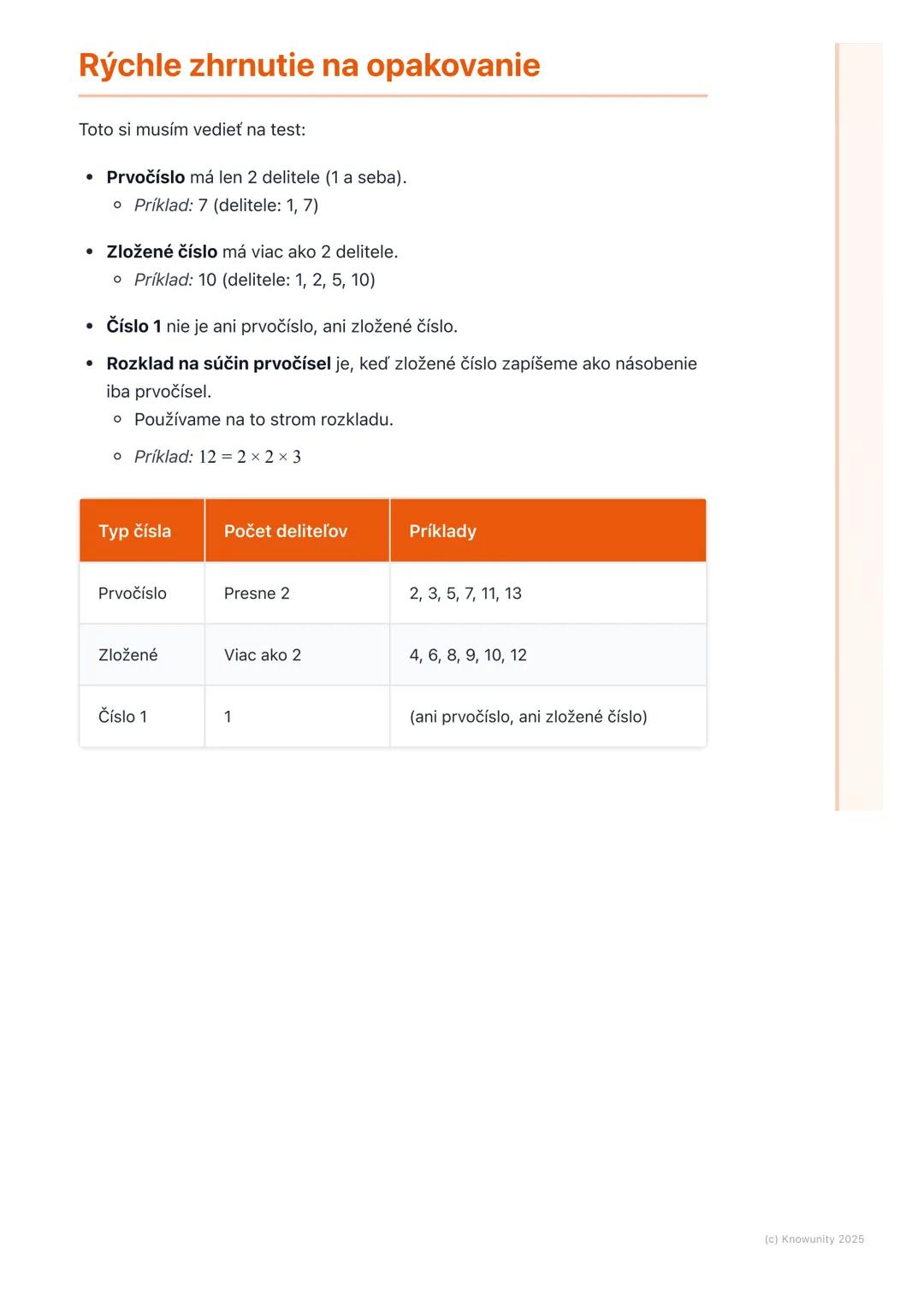 # Prvočísla a zložené čísla

## Úvod do prvočísel a zložených čísel

Ahojte! Dnes si zopakujeme veľmi dôležitú tému z matematiky - prvočísla