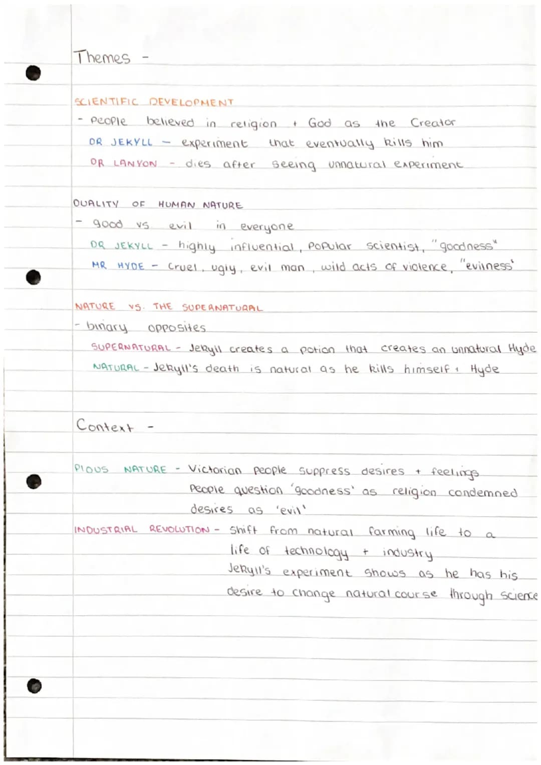 Fun with Jekyll and Hyde: Themes and Characters for Kids