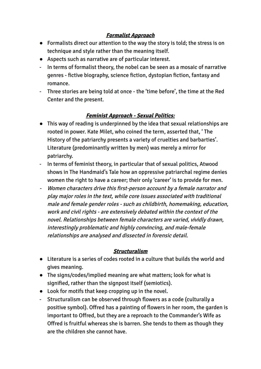 Theory
L.O: To inform your analysis of the text through the interpretations of other readers (aka,
springboard)
Do's and Don'ts
Do:
→ Use wa