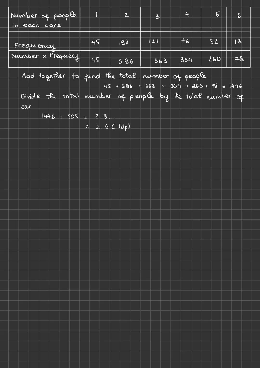 # Using Frequency Cable

When a lot of information is gathered, it is often convenient to
put it together in a frequency table

Eg: A survey