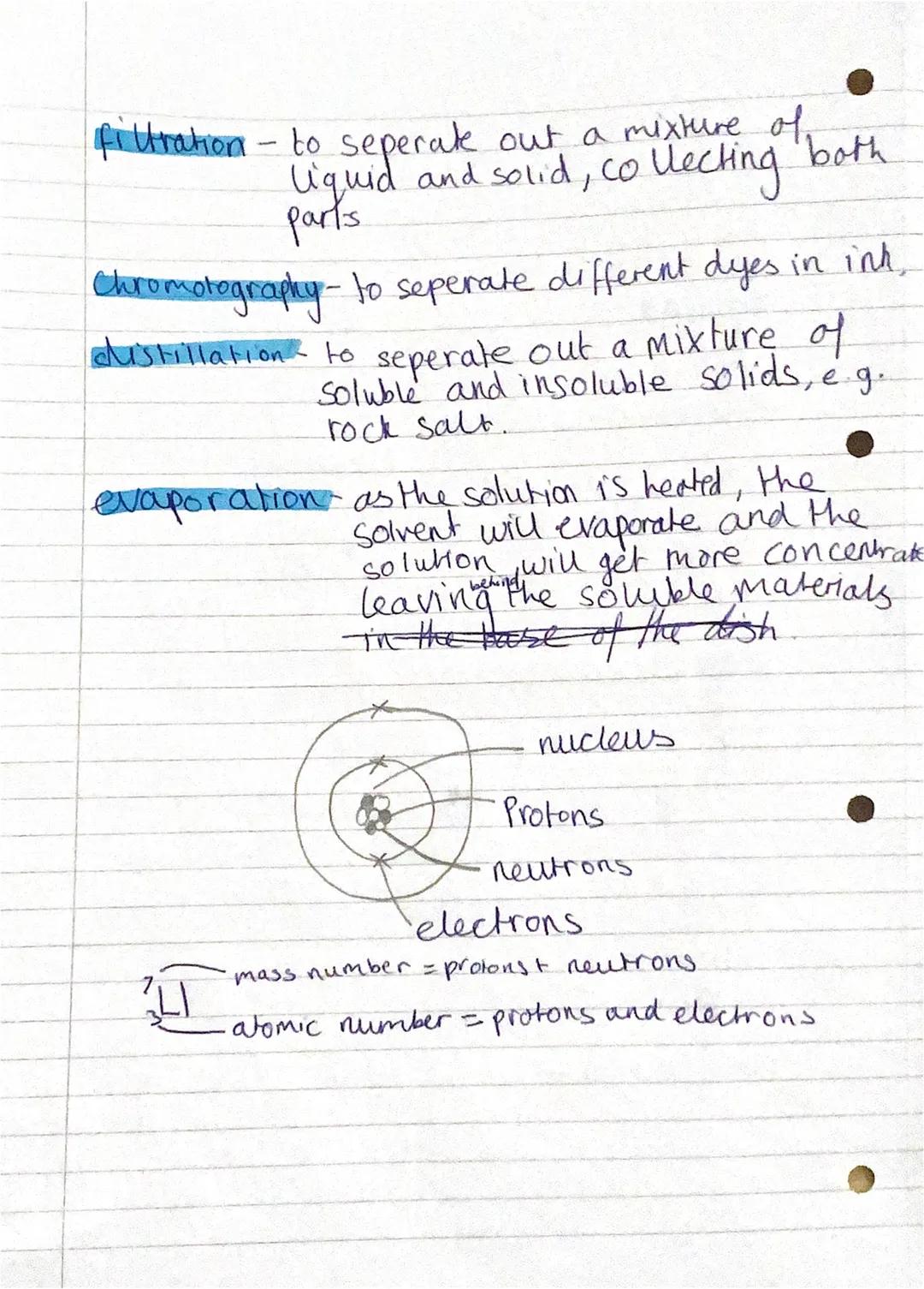 17/10/22

Csy Science rev
Atoms
Element-substance made up of I type of
atom
Basic atom model
 electrons
->
 of tiny nucleus
- contains proto
