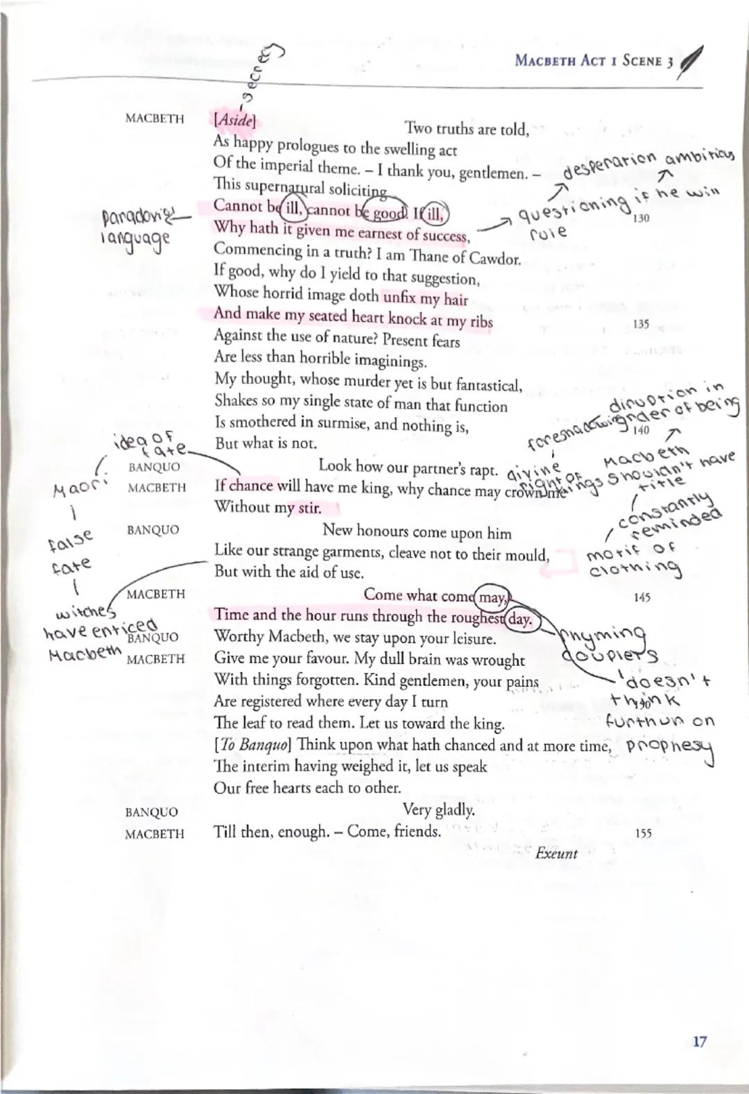 Act 1 Scene 3
A heath
Thunder. Enter the three WITCHES
MACBETH ACT. I SCENE 3
witches
FIRST WITCH
SECOND WITCH Killing swine.
THIRD WITCH
Wh