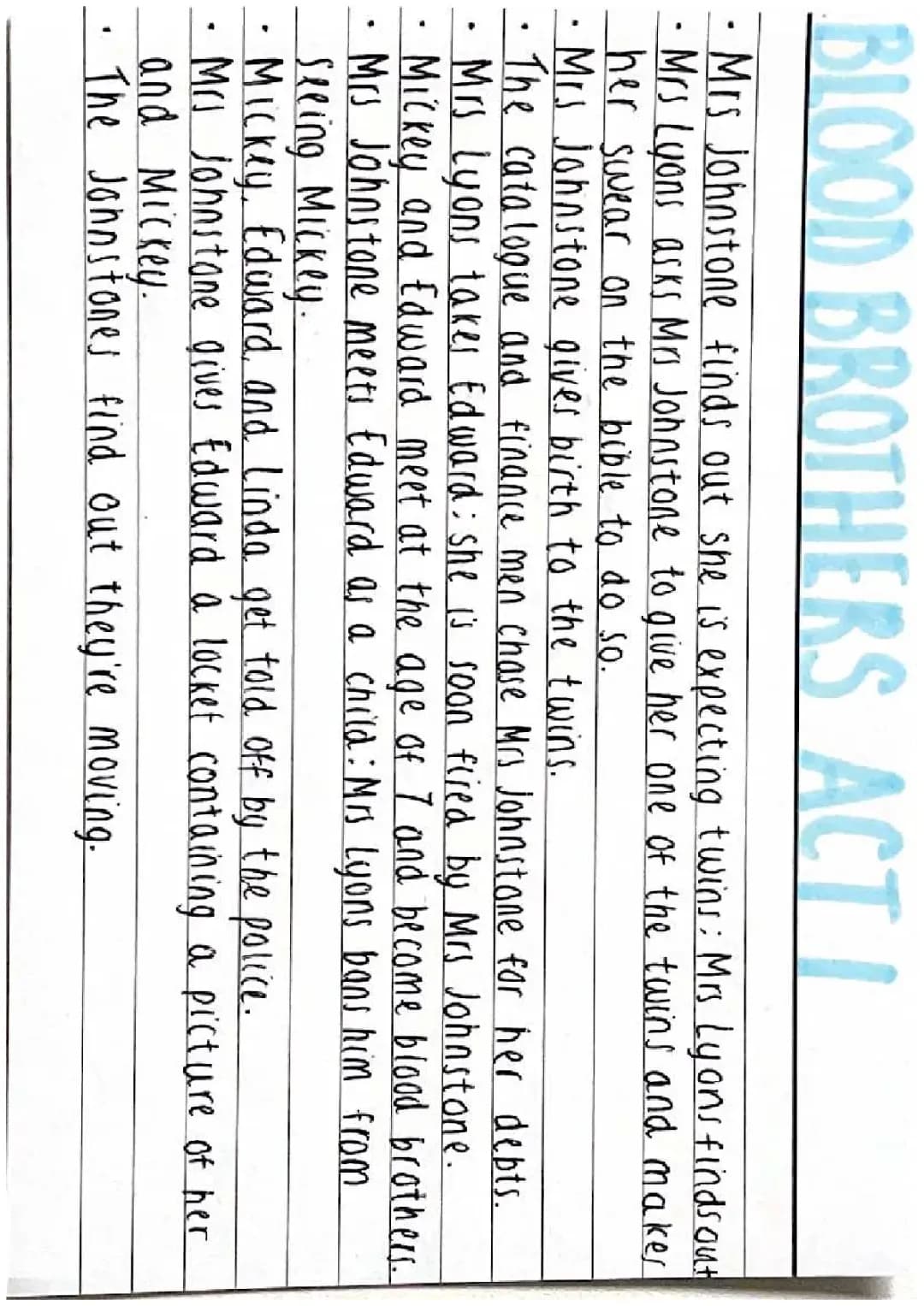 Blood Brothers: Easy Summary and Themes for Kids