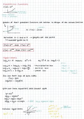 Know Exponentials and logarithms  thumbnail