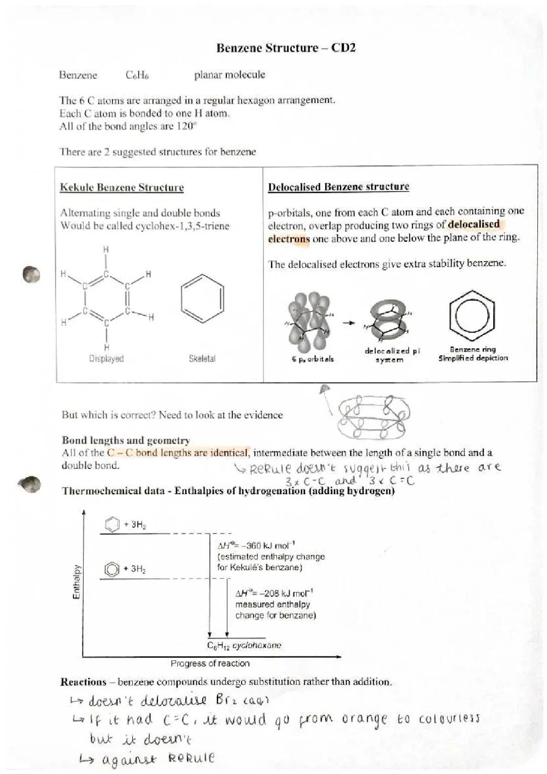 Benzene Structure 