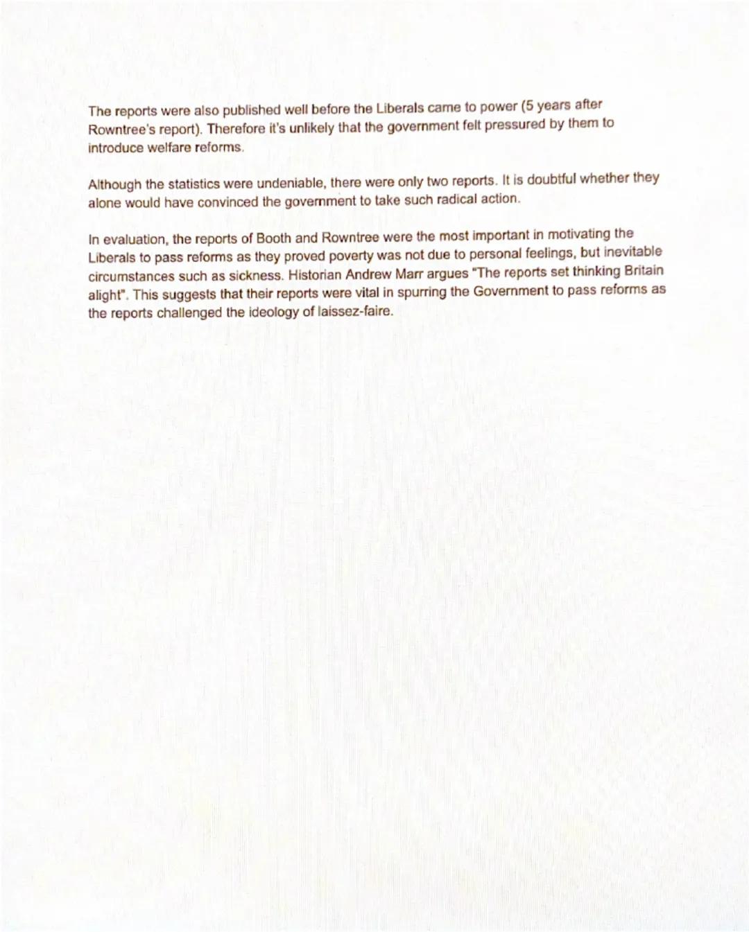 Why did the Liberal Government of 1906-1914 introduce a series of social welfare reforms?
1 Booth and Rowntree
2 Worries over National Secur