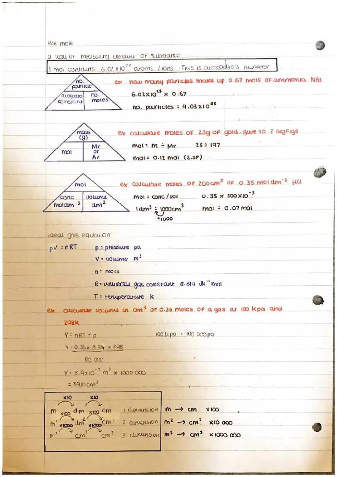 Ocr a level chemistry