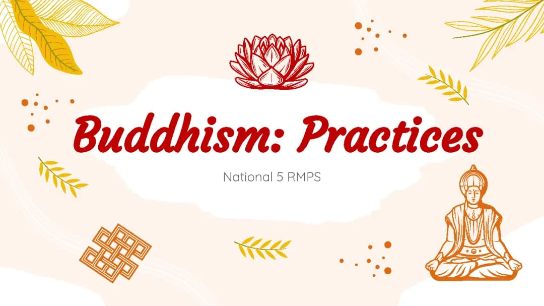 Understanding the 8 Fold Path, the 4 Noble Truths, and Meditation in Buddhism