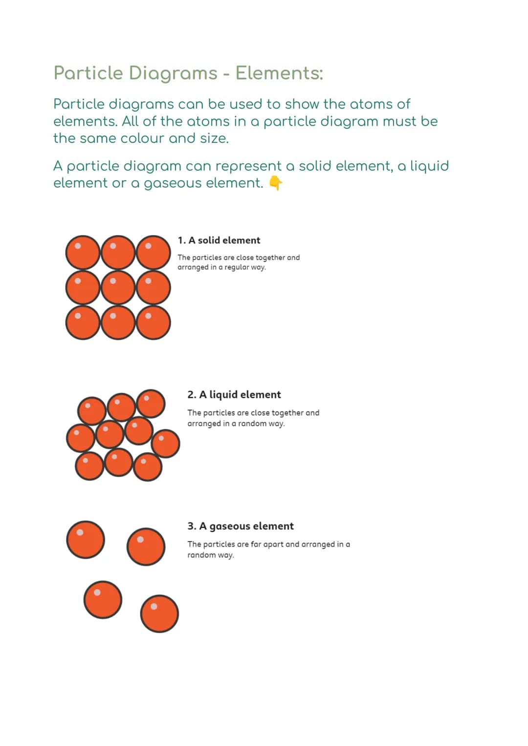 Elements, Compounds And
Mixtures:
Written By: Study.Life**
Key Points:
• Everything in the known universe is made up of the
elements found o