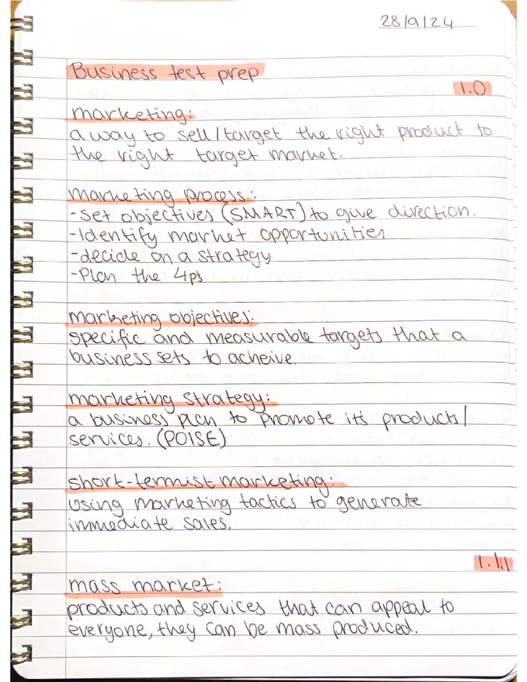 A-Level Business Edexcel