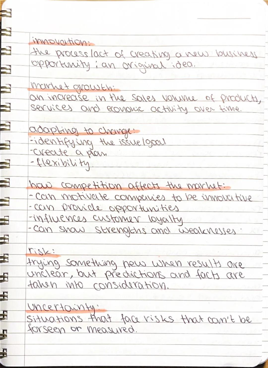 28/9124
Business test prep.
marketing:
1.0
a way to sell/target the right product to
the right target market.
marketing process:
-Set object