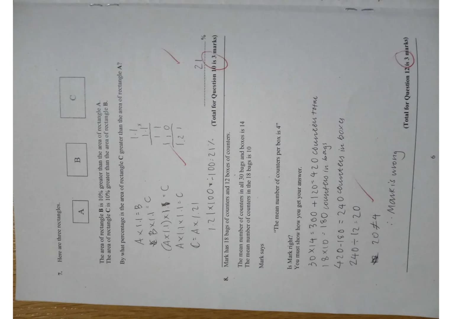 .
Pearson Edexcel
Level 1/Level 2 GCSE (9-1)
Mathematics
Paper 1 (Non-Calculator)
Instructions
.
Time: 1 hour 30 minutes
Use black ink or ba