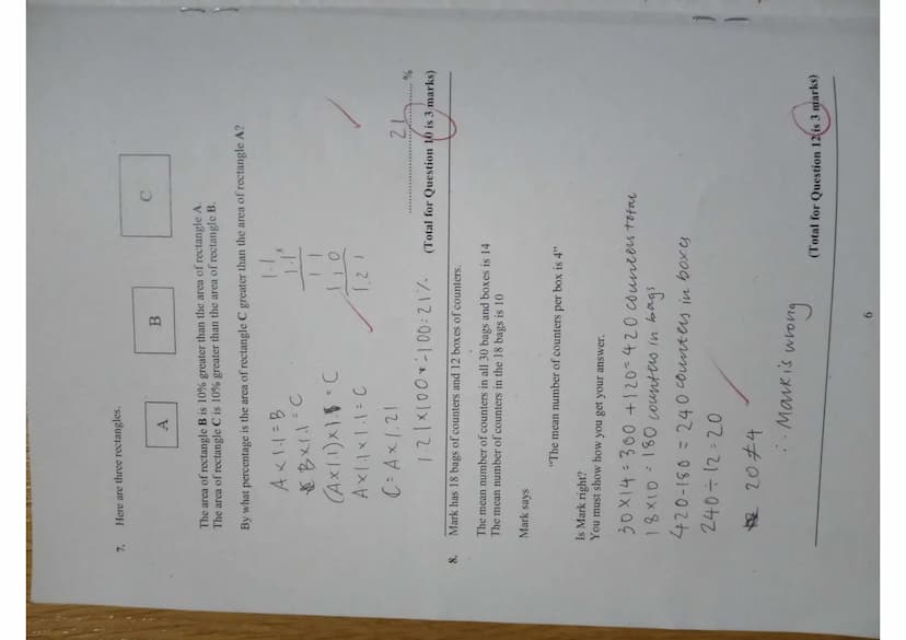 .
Pearson Edexcel
Level 1/Level 2 GCSE (9-1)
Mathematics
Paper 1 (Non-Calculator)
Instructions
.
Time: 1 hour 30 minutes
Use black ink or ba
