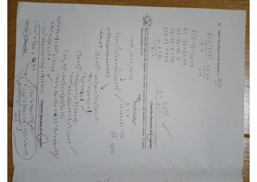 .
Pearson Edexcel
Level 1/Level 2 GCSE (9-1)
Mathematics
Paper 1 (Non-Calculator)
Instructions
.
Time: 1 hour 30 minutes
Use black ink or ba