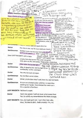 Know Macbeth act 5 annotations  thumbnail