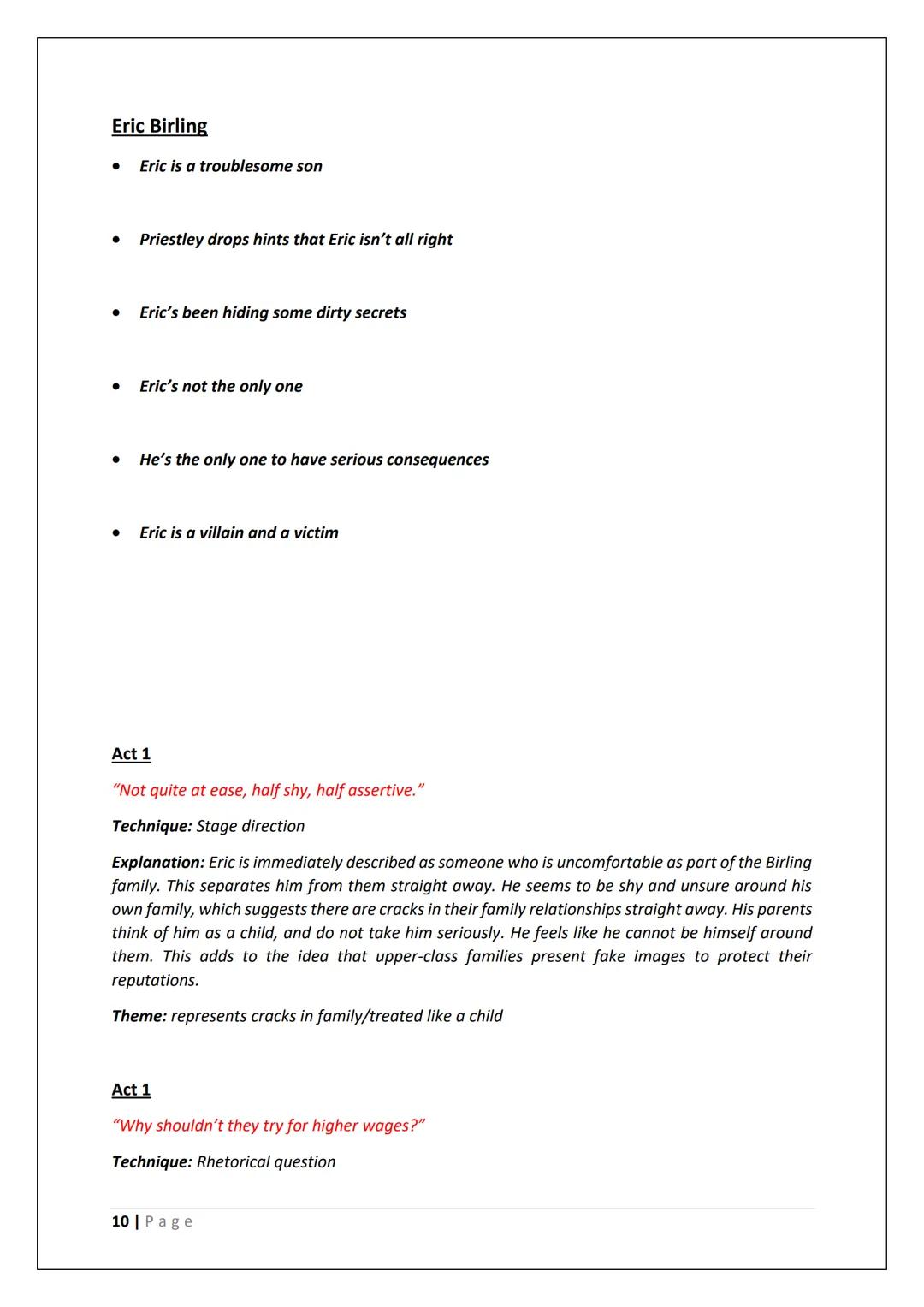 # An Inspector Calls Quotes and Analysis

## Introduction to An Inspector Calls

An Inspector Calls by J.B. Priestley is a play that revolve