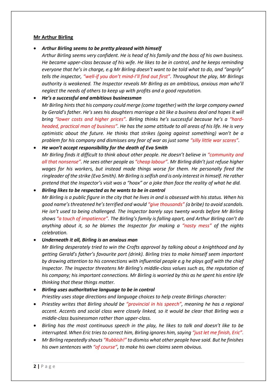 # An Inspector Calls Quotes and Analysis

## Introduction to An Inspector Calls

An Inspector Calls by J.B. Priestley is a play that revolve