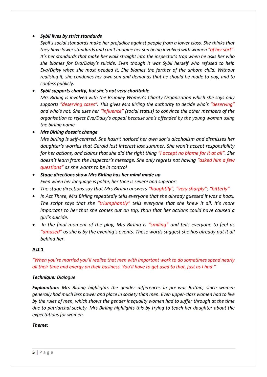 # An Inspector Calls Quotes and Analysis

## Introduction to An Inspector Calls

An Inspector Calls by J.B. Priestley is a play that revolve