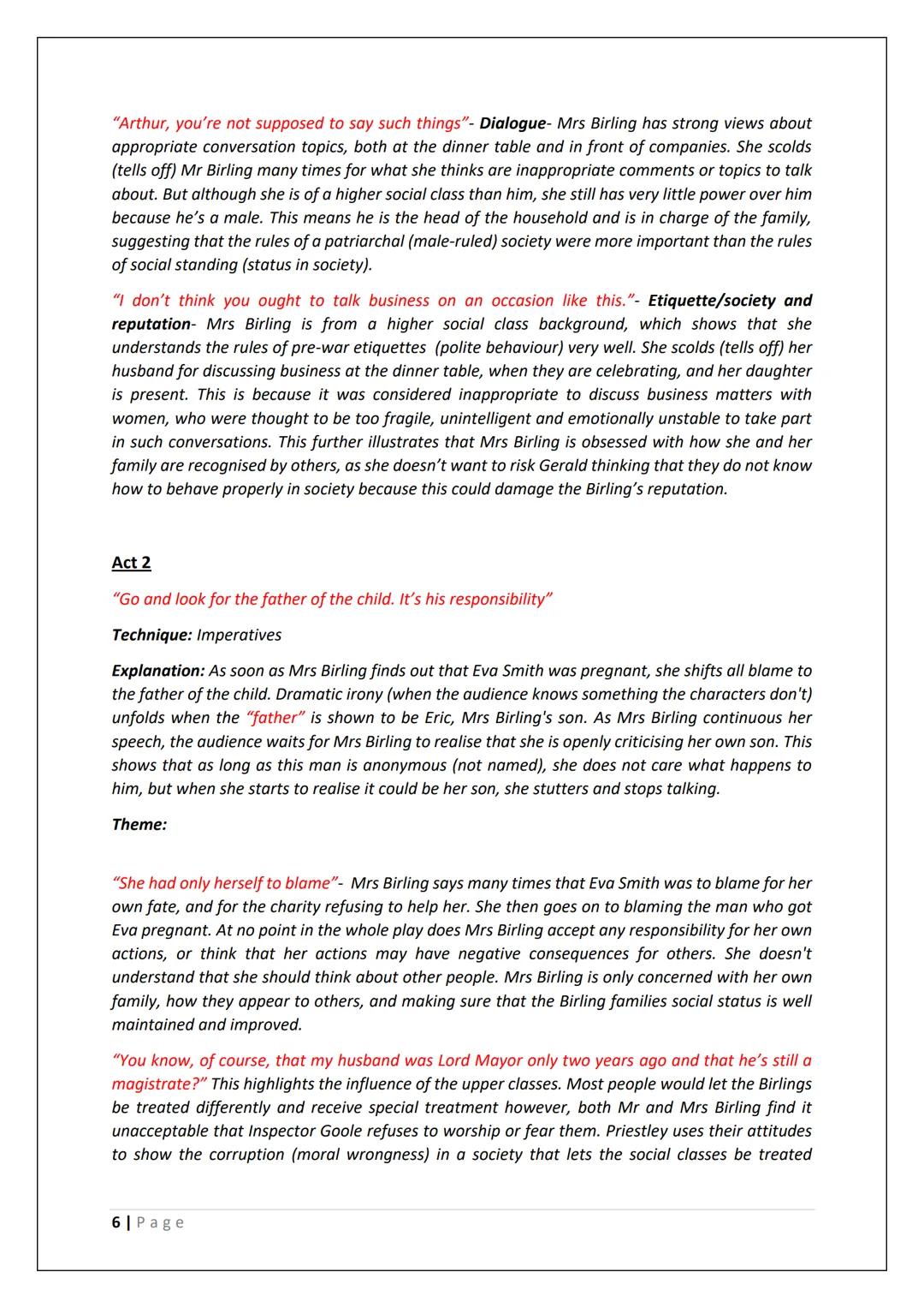 # An Inspector Calls Quotes and Analysis

## Introduction to An Inspector Calls

An Inspector Calls by J.B. Priestley is a play that revolve