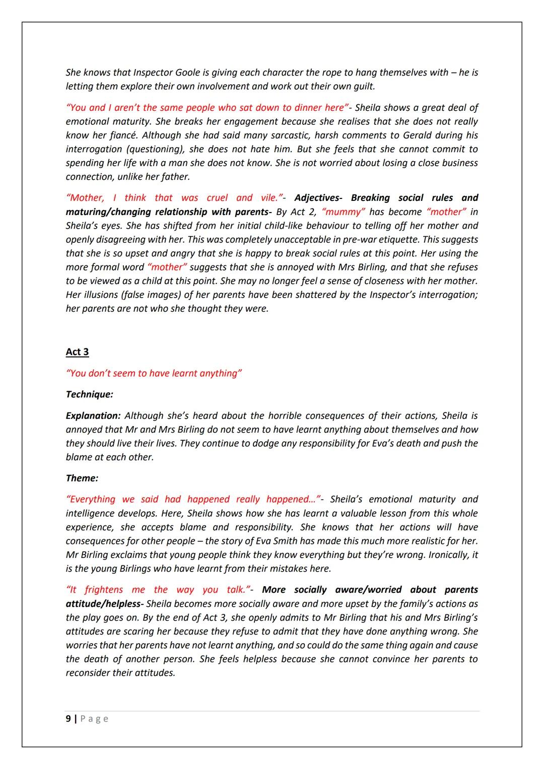 # An Inspector Calls Quotes and Analysis

## Introduction to An Inspector Calls

An Inspector Calls by J.B. Priestley is a play that revolve