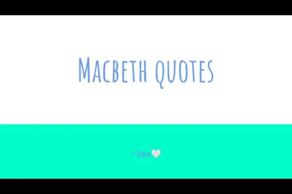 Know Macbeth quotes 🫶🏻 thumbnail